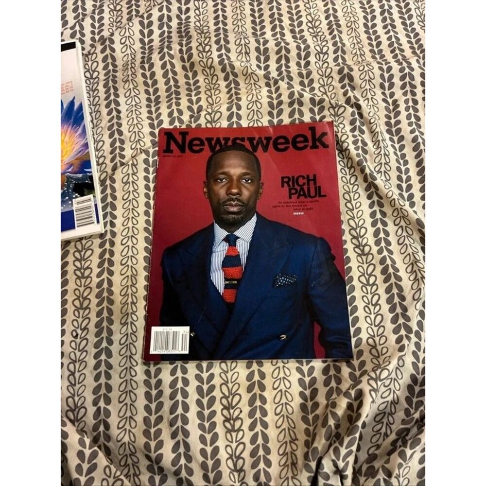 Rich Paul Newsweek Magazine August 2026 Klutch SportsSuper Agent LeBron Adele